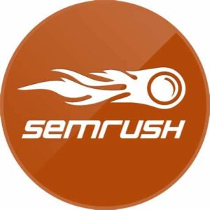 red logo of SEMRush the SEO company