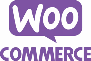 woocommerce logo with woo inlaid in a chat bubble