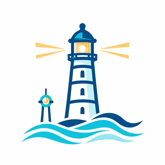 Coastal lighthouse illustrating local search visibility